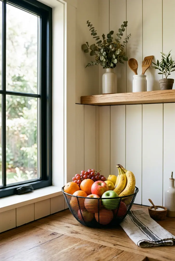 Elegant Fruit and Produce Basket