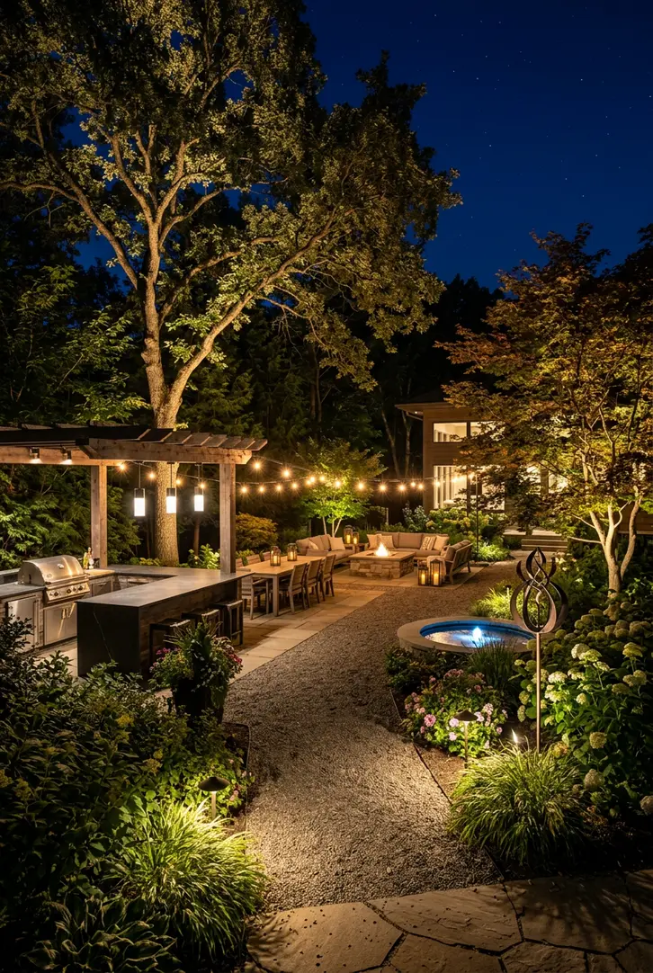 Implement Strategic Lighting Design