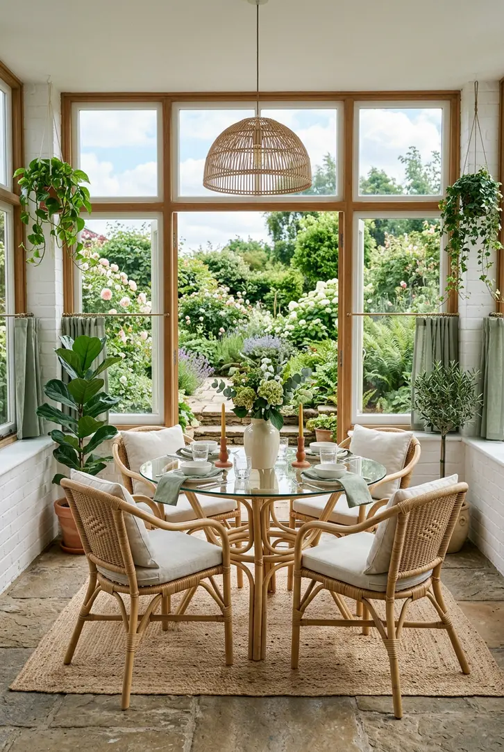 Dining Alfresco Indoors