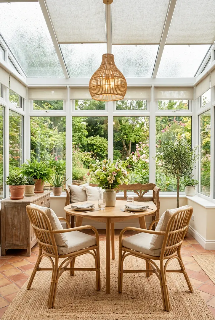 Dining Alfresco Indoors
