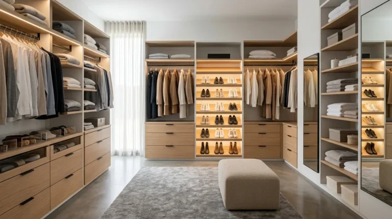 closet organization ideas, small closet solutions, walk in closet storage, wardrobe declutter