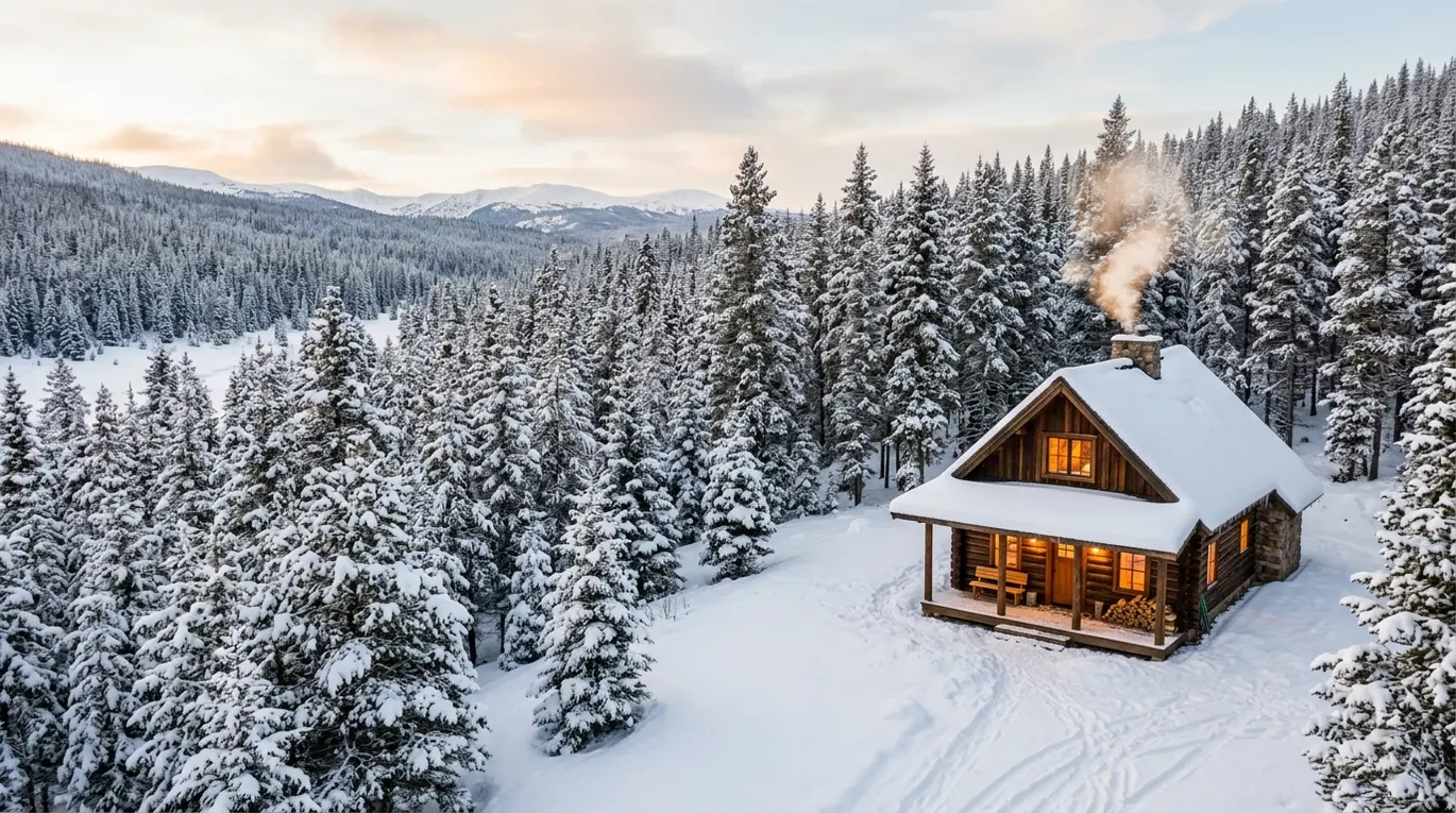 cozy cabin trip ideas, rustic getaway plans, cabin vacation tips, winter retreat ideas