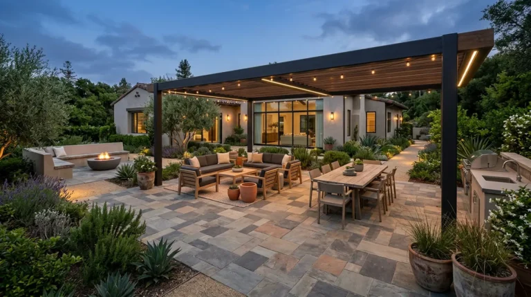 paver patio design ideas, backyard pavers, patio pavers, outdoor living space
