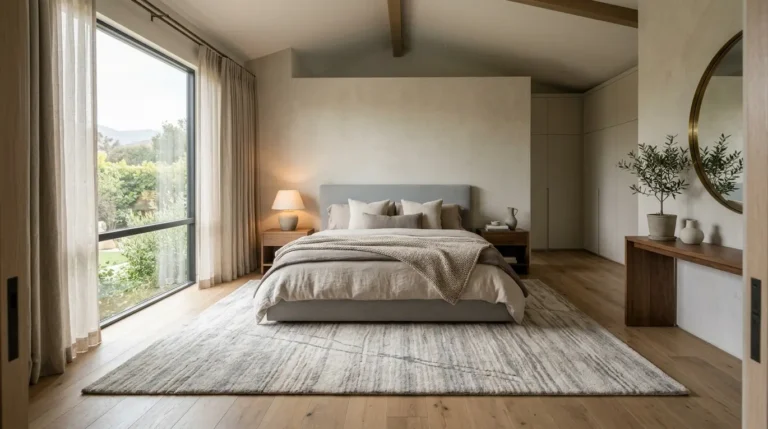rugs in bedroom, bedroom rug ideas, cozy bedroom rugs, master bedroom rug