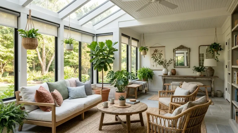 enclosed porch ideas, sunroom design, porch decor, all-season porch