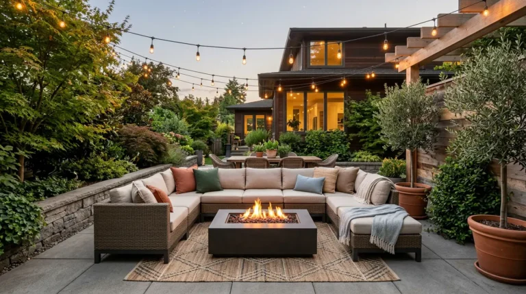 cozy backyard patio ideas, outdoor living space, patio design inspiration, backyard entertaining