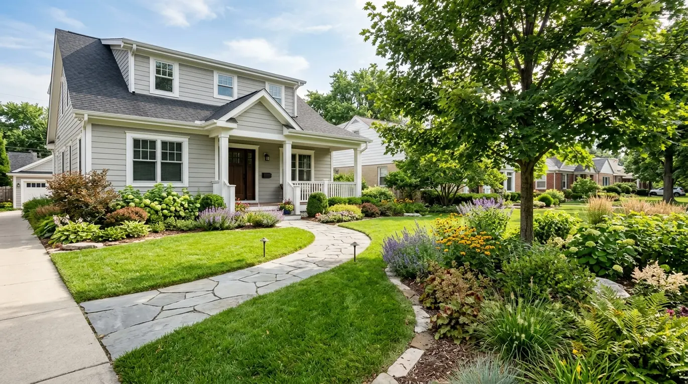 front yard landscaping design layout, curb appeal ideas, small front yard landscaping, low maintenance landscaping