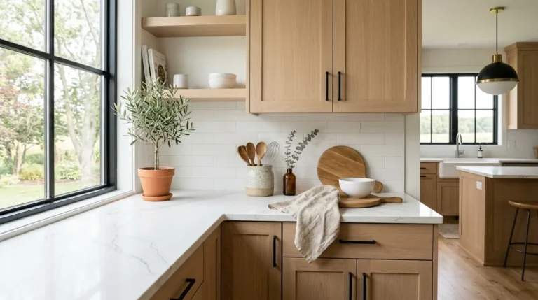 kitchen counter corner decor ideas, corner kitchen styling, small kitchen corners, functional counter decor