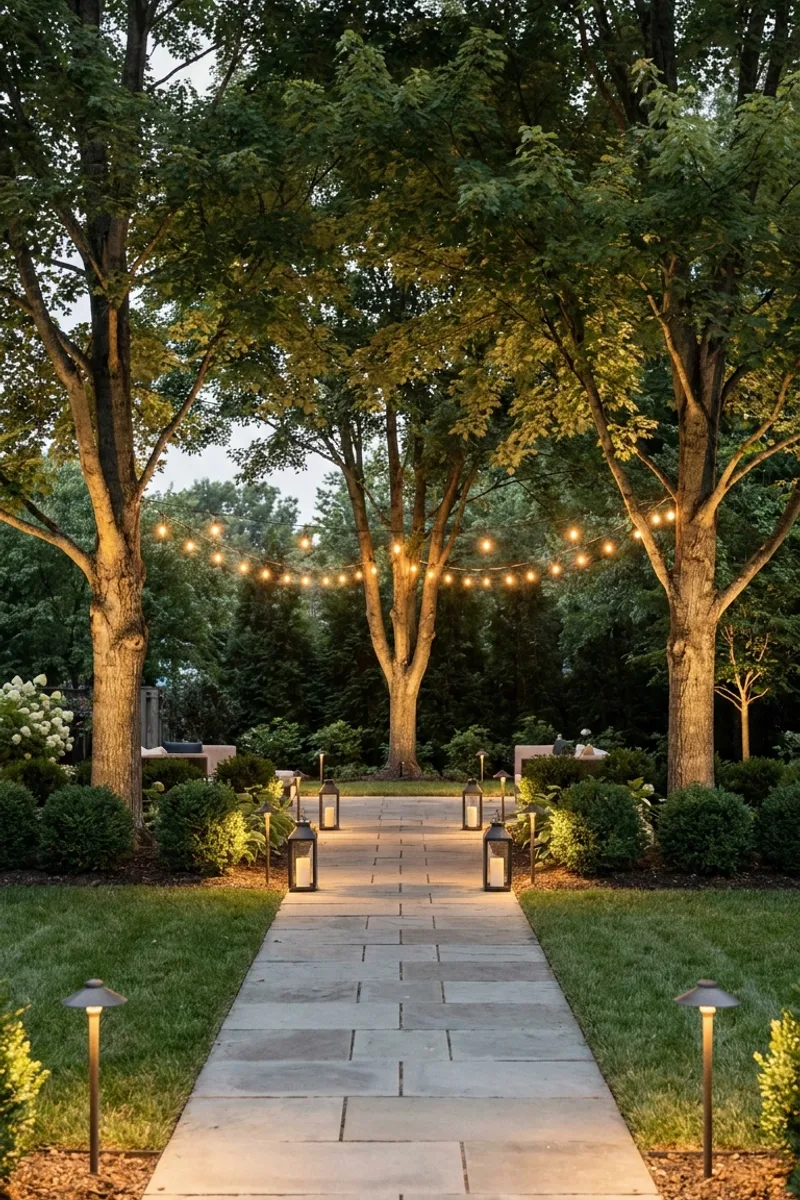 Layered Outdoor Lighting Designs