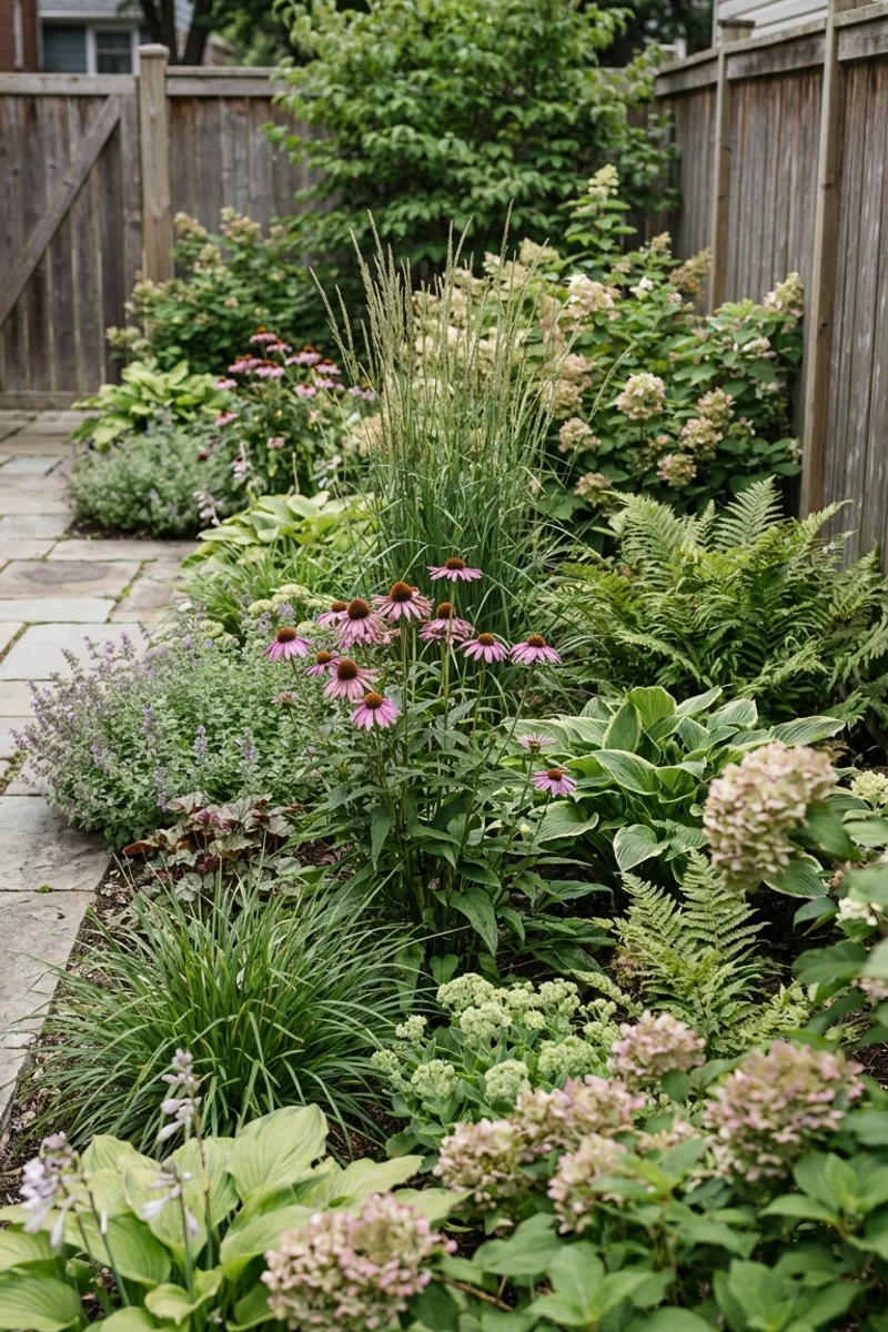 Lush Borders With Native Plants