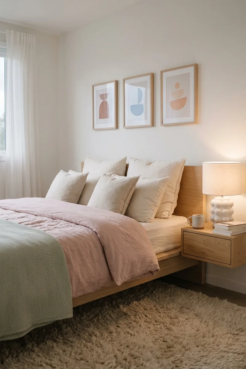 Bubble Lamp Bedroom Corner
