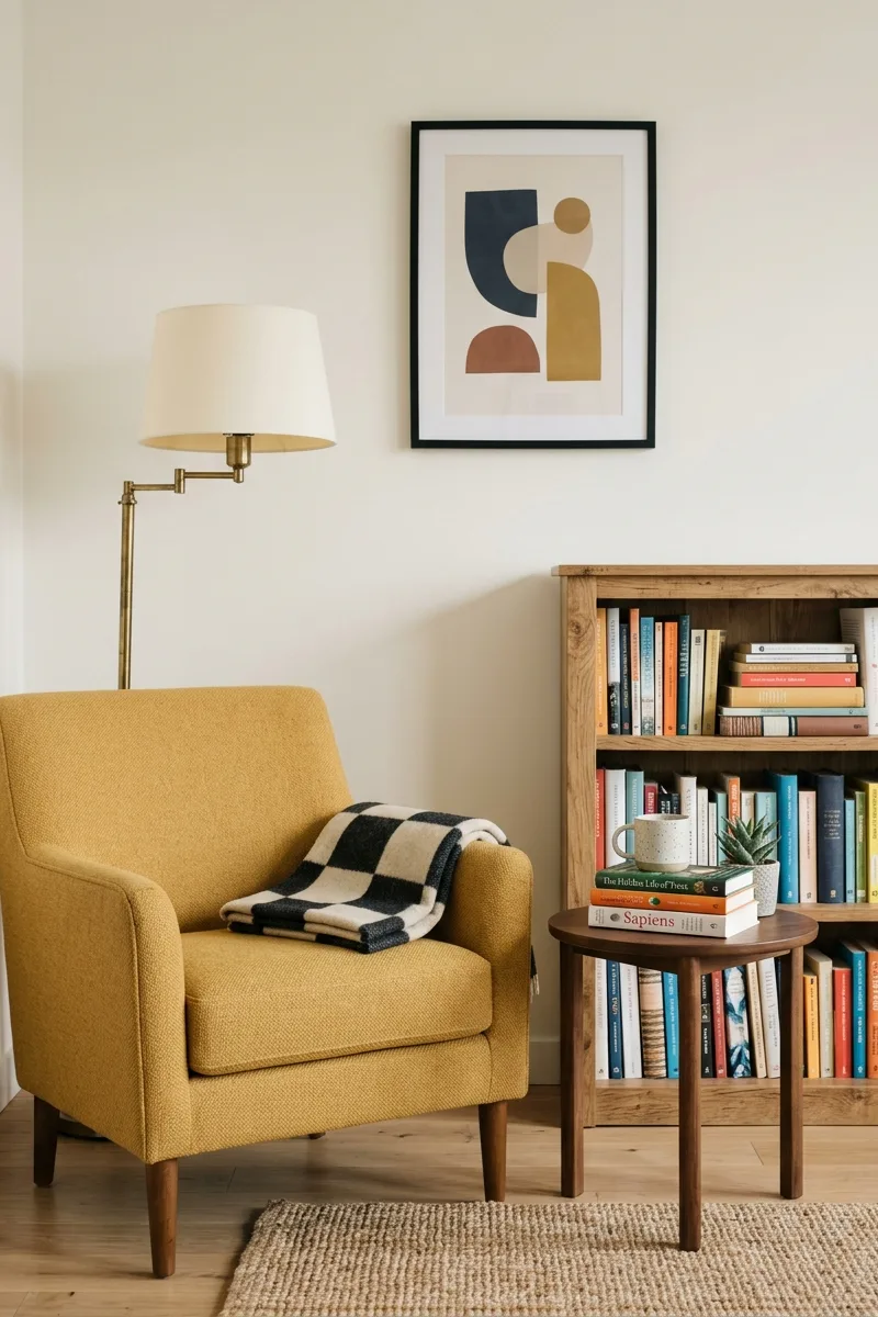 Checkerboard Reading Nook