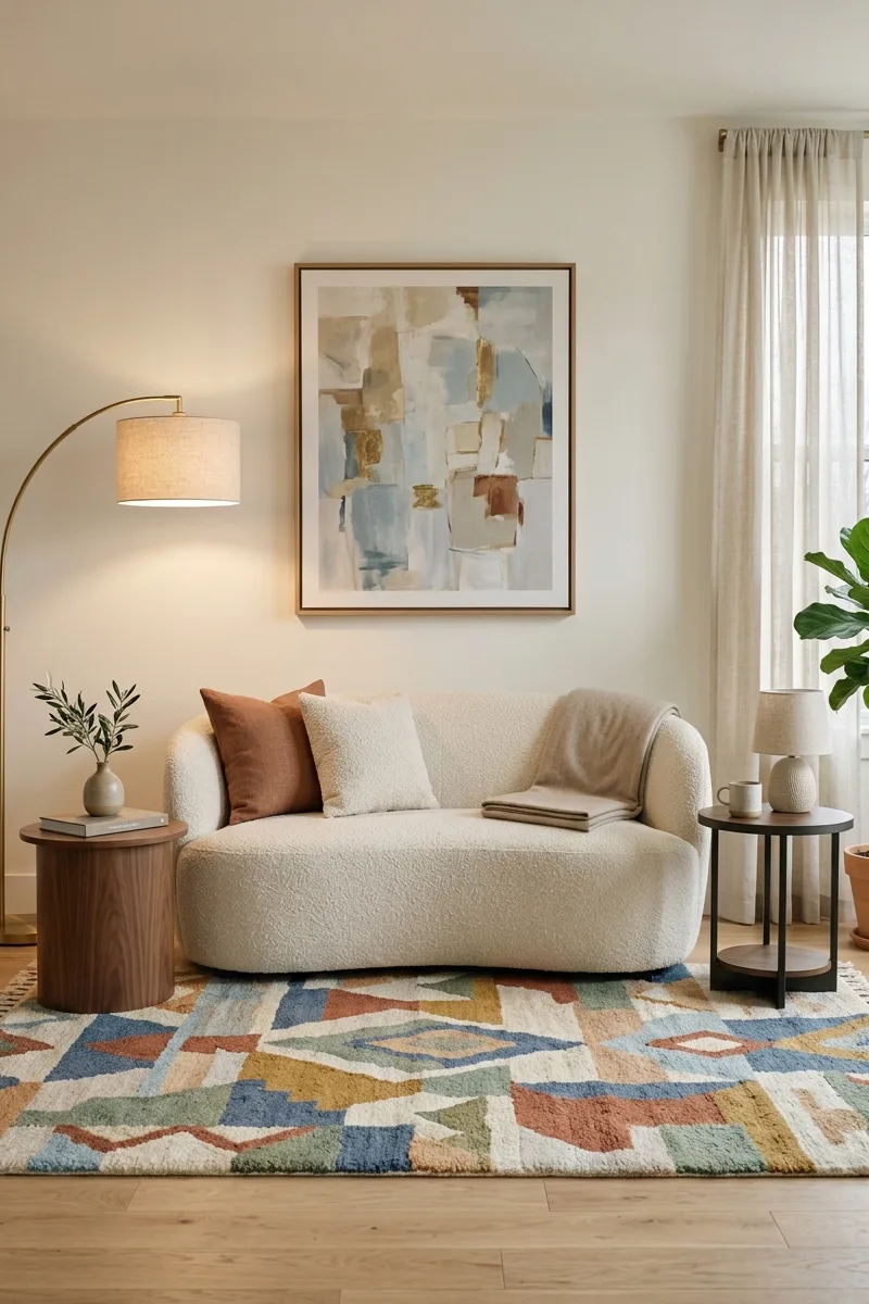 Curved Furniture Accent