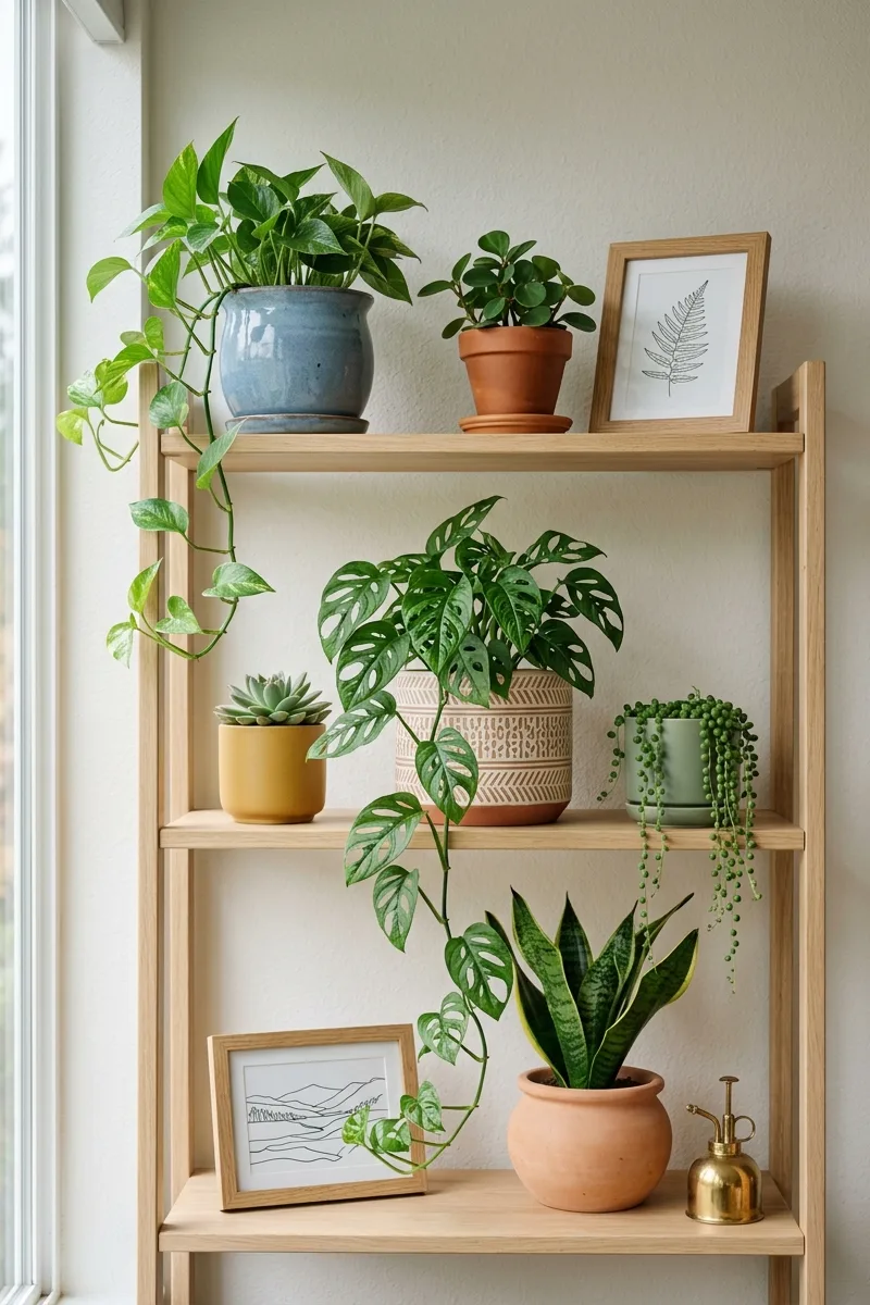 Whimsical Plant Shelf