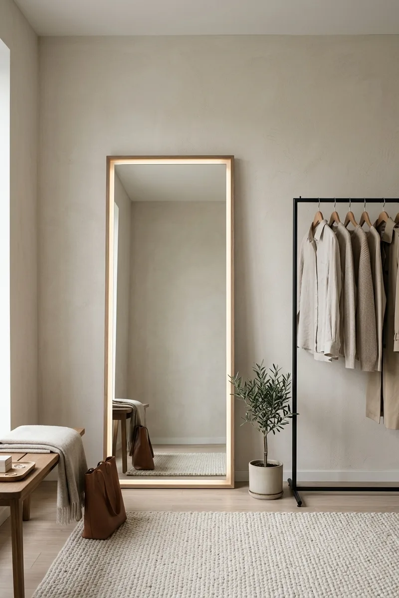 Glow Framed Dressing Area