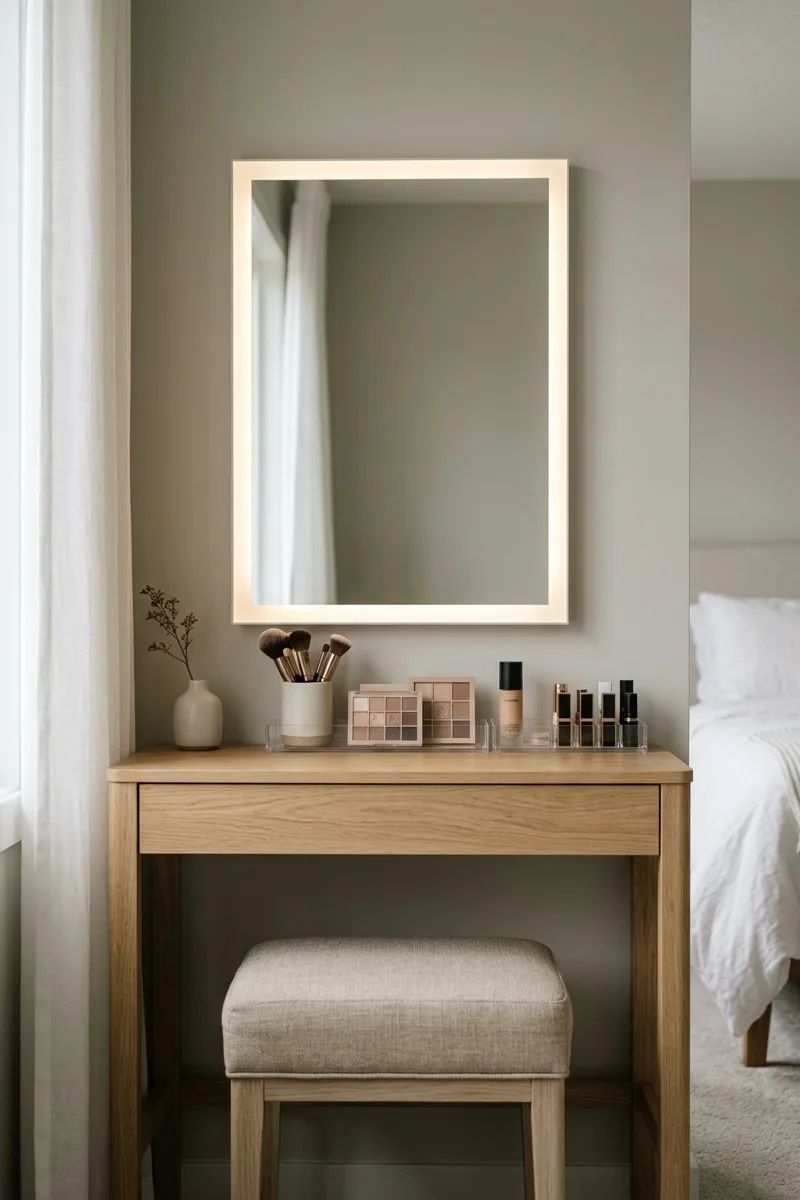 Soft Makeup Station Mirror