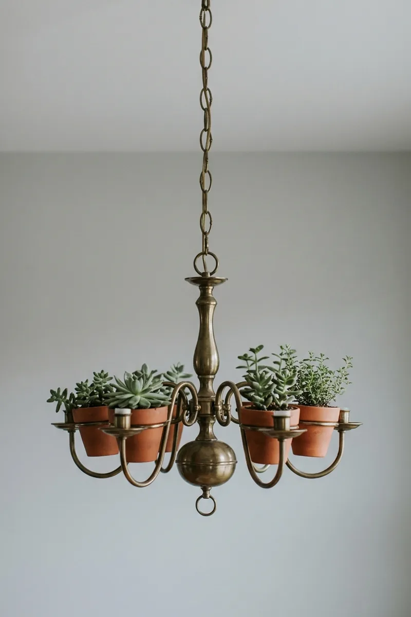 Chandelier Planters