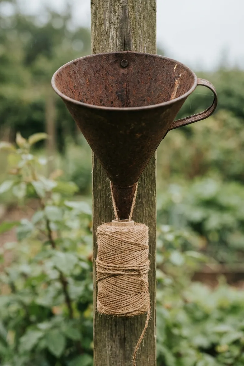 Funnel String Holders