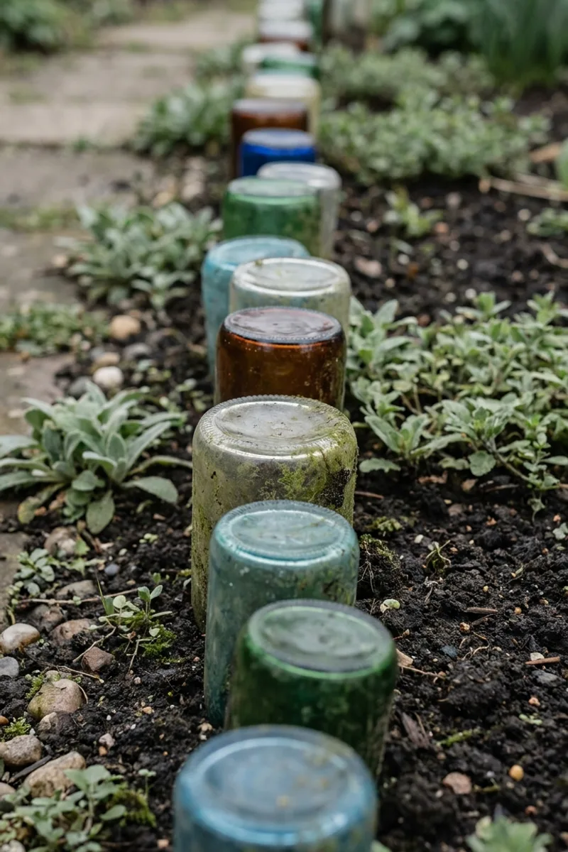 Glass Bottle Edging