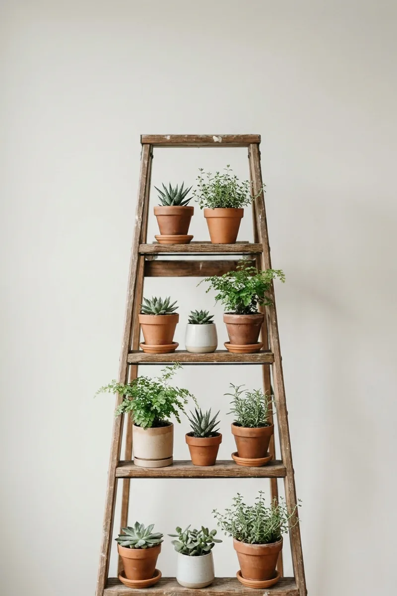 Old Ladder Displays