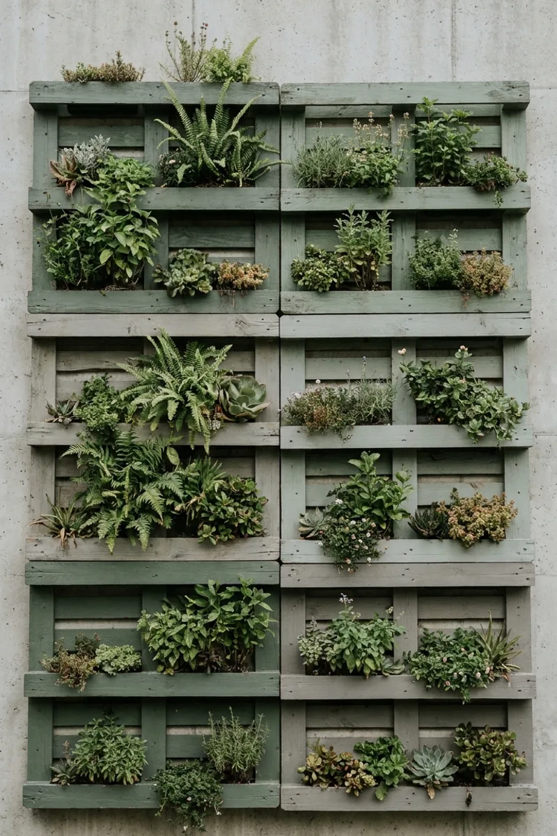 Pallet Vertical Gardens