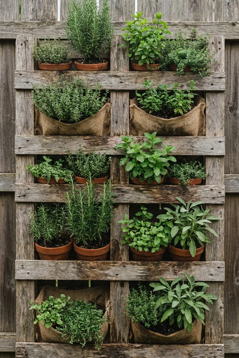 Upcycled Pallet Gardens