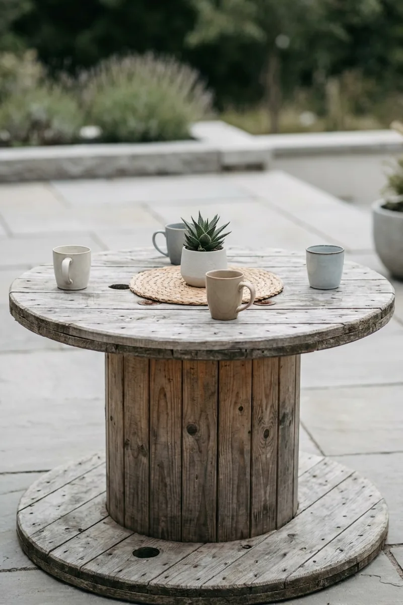Wooden Spool Tables