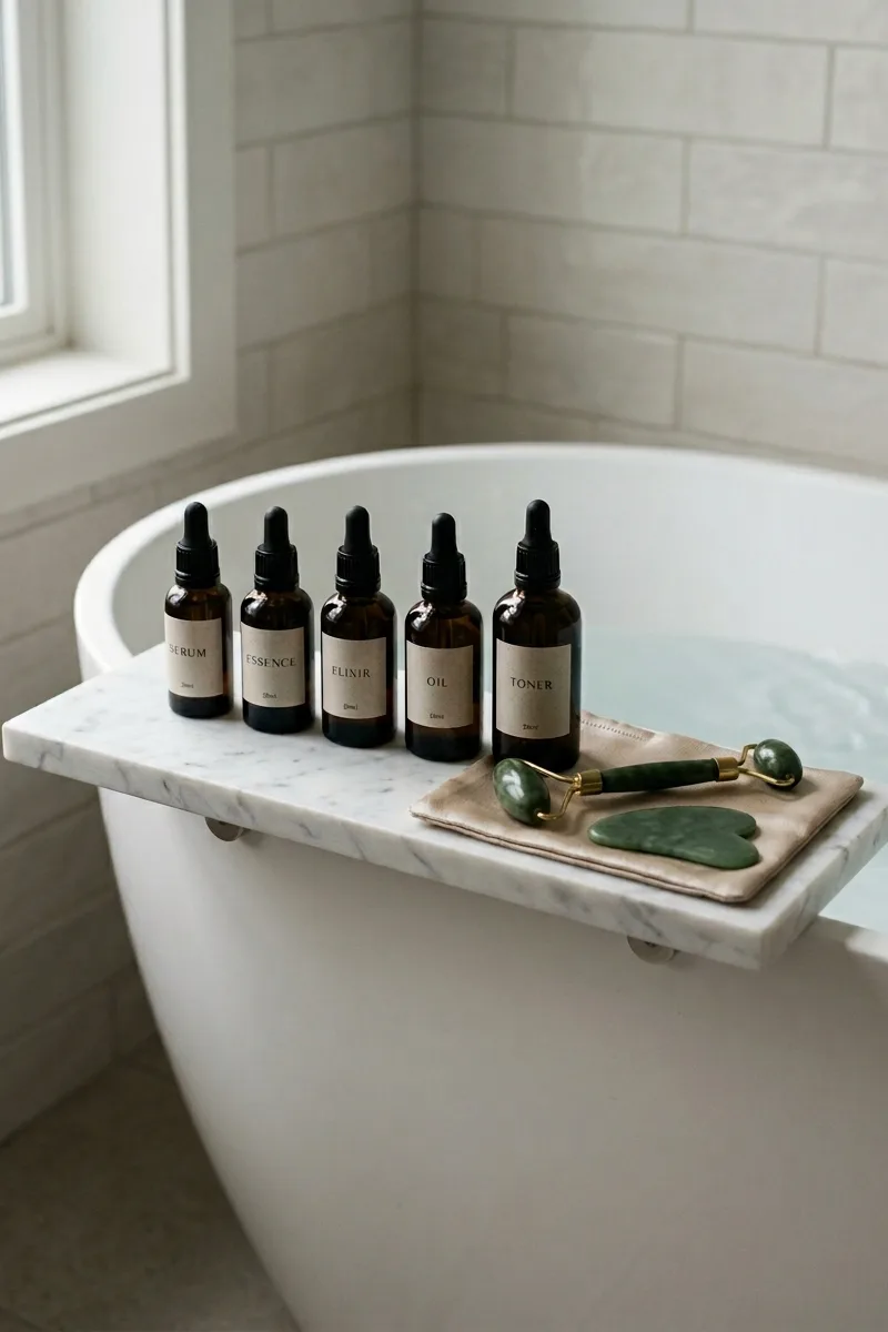 Skin Care Rituals at Water's Edge