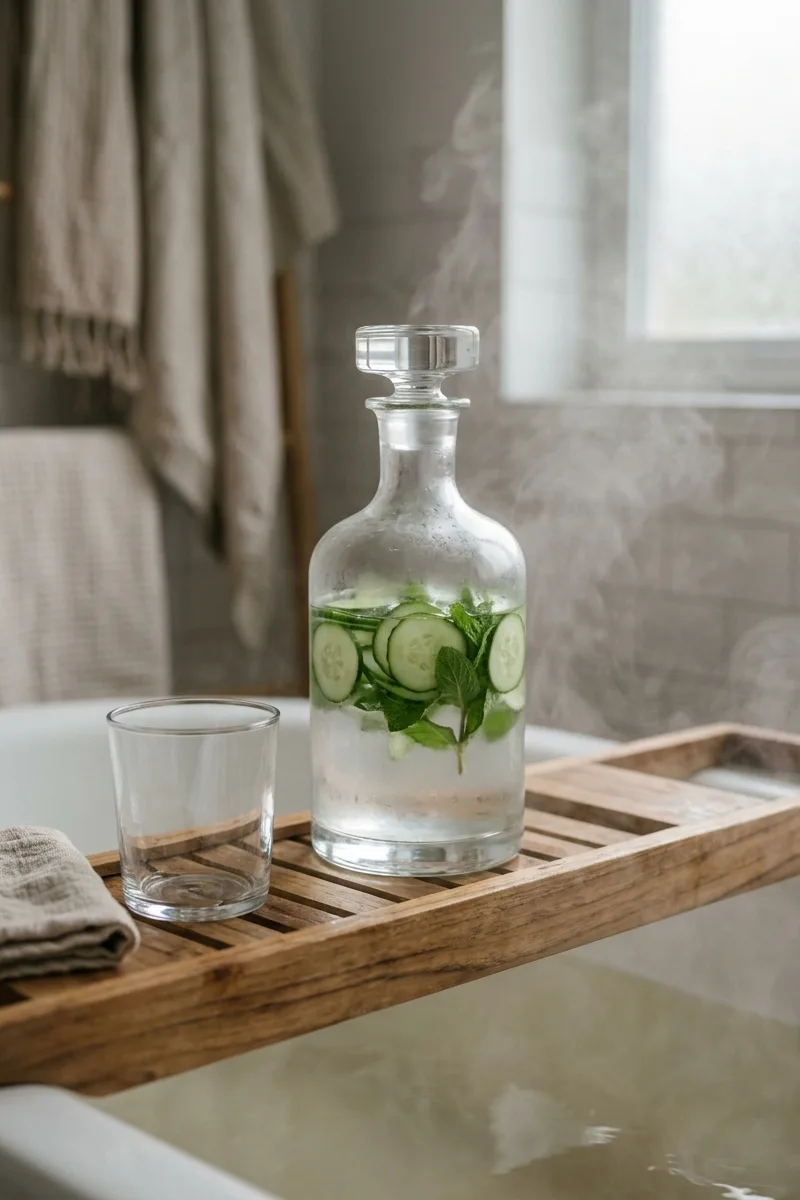 Spa Water Infusions for Hydration