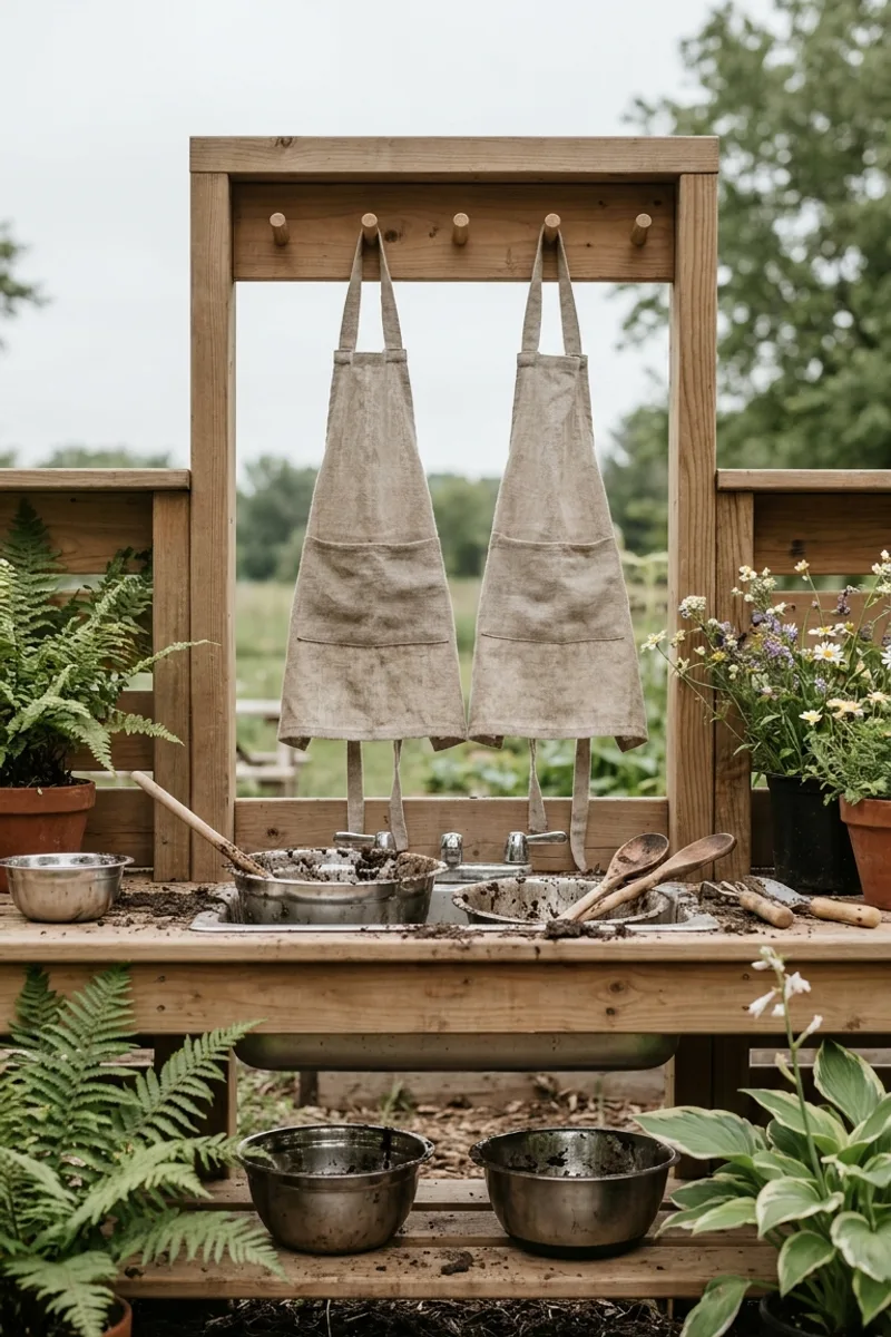 Aprons for Messy Outdoor Adventures