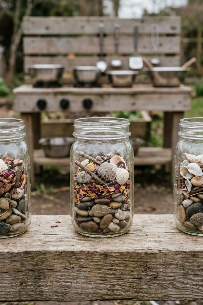 Glass Jars for Natural Collections