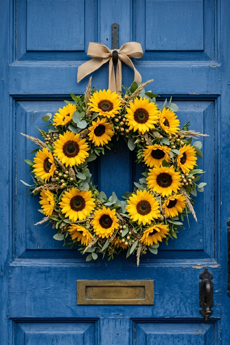 Vibrant Floral Wreaths