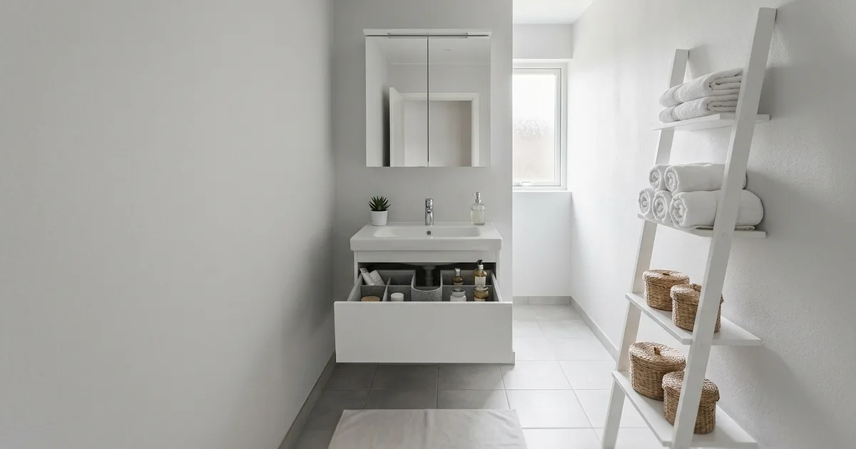 15 Clever Small Bathroom Storage Ideas for a Tidy Space