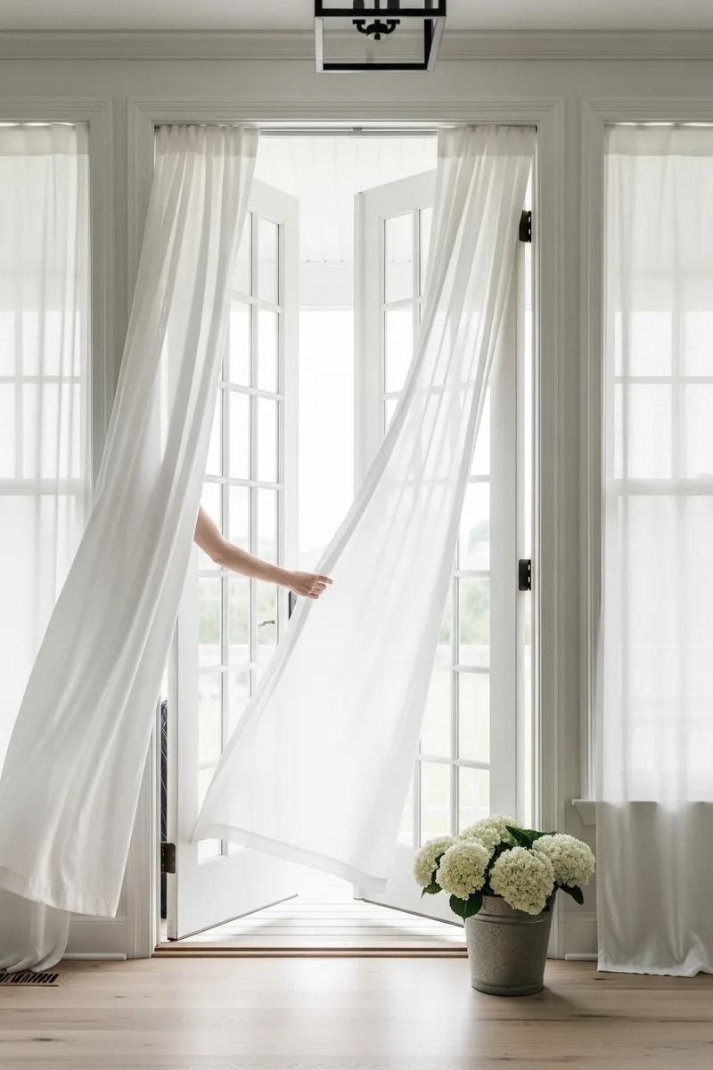 Breezy Sheer Window Treatments