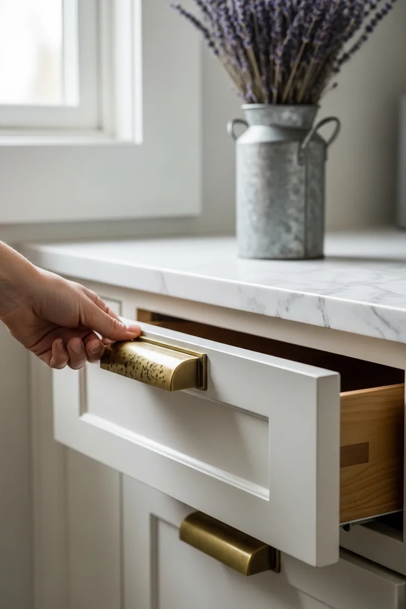 Unlacquered Brass and Nickel