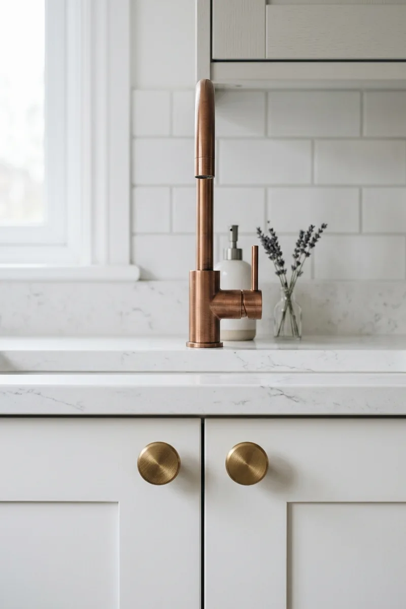 Warm Metallic Hardware