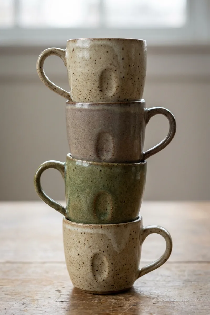 Earthy Ceramic Mugs
