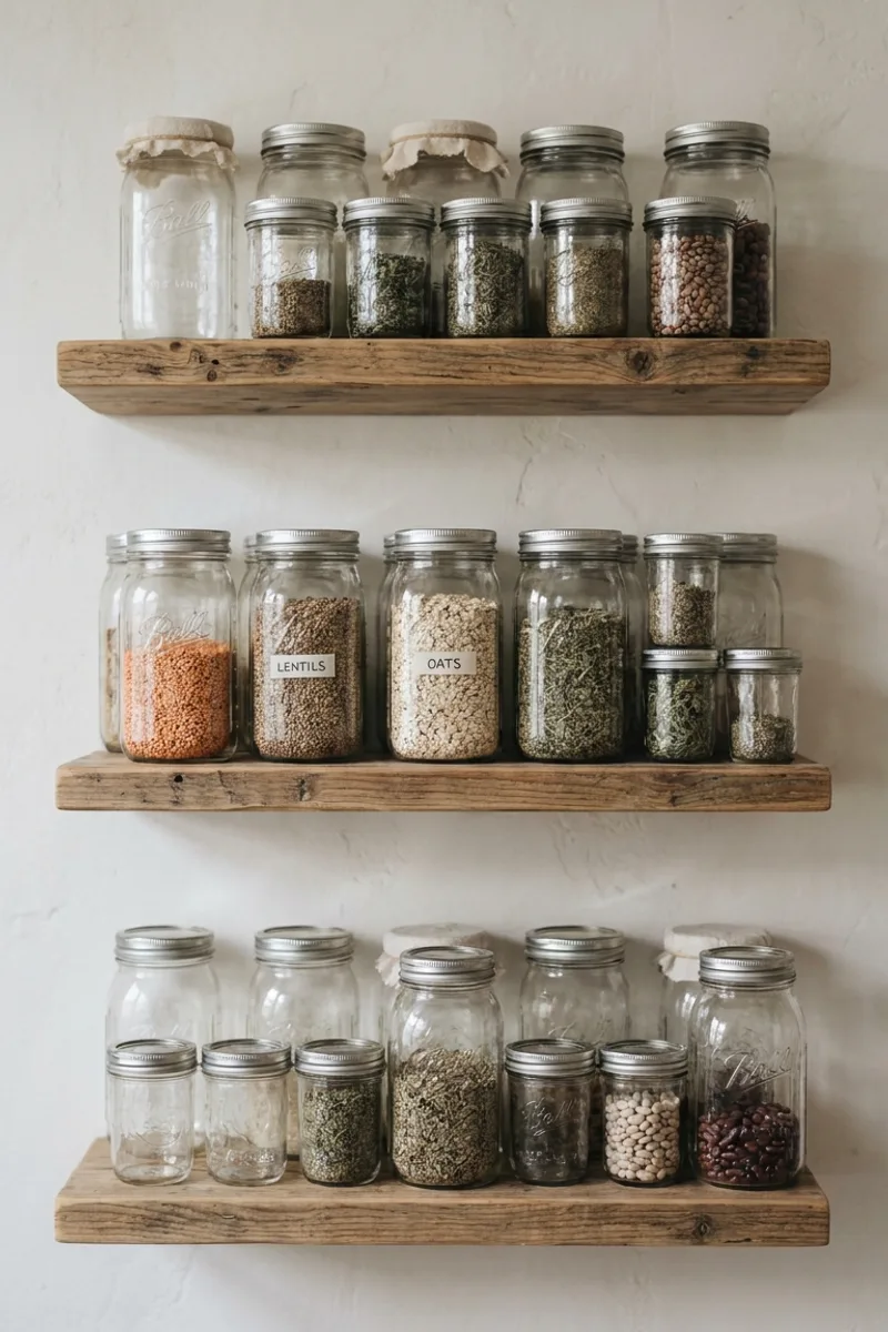 Floating Shelves Display