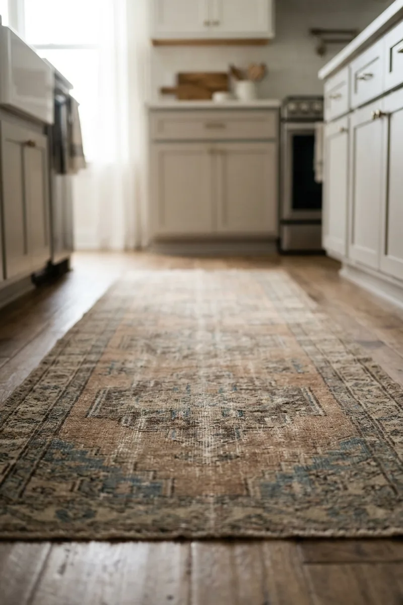 Layered Rug Placements