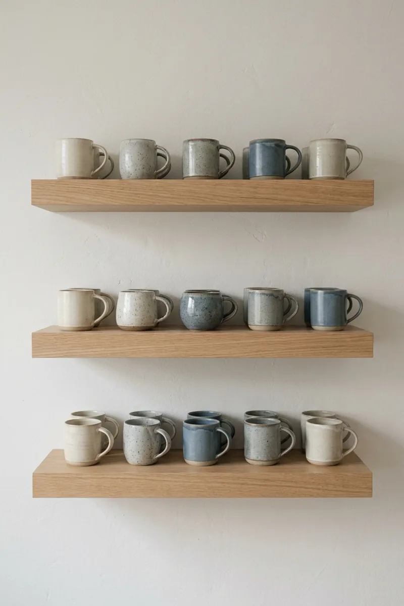 Open Shelving Displays