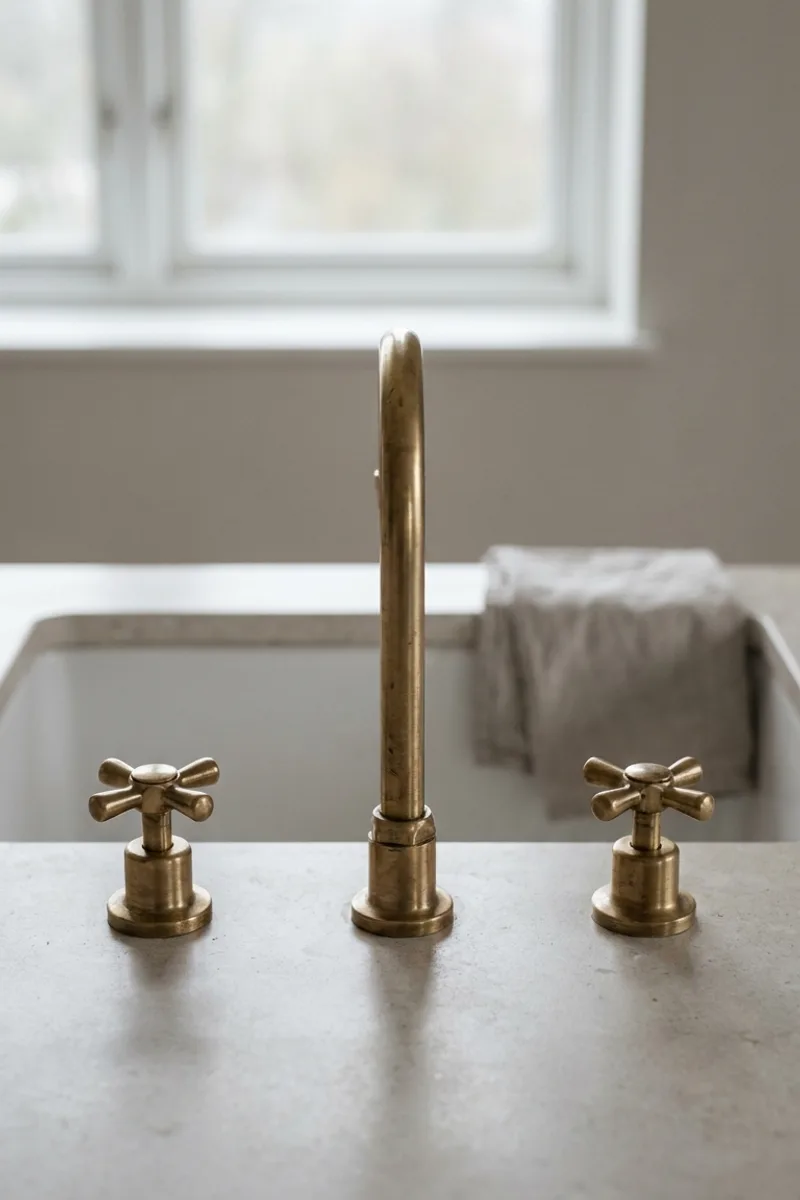 Subtle Metallic Finishes