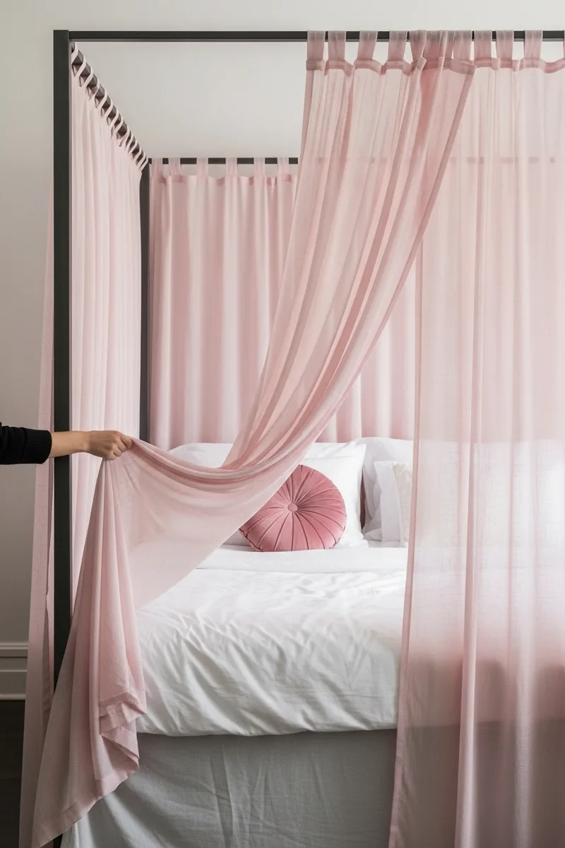 A Canopy for a Pink Cocoon
