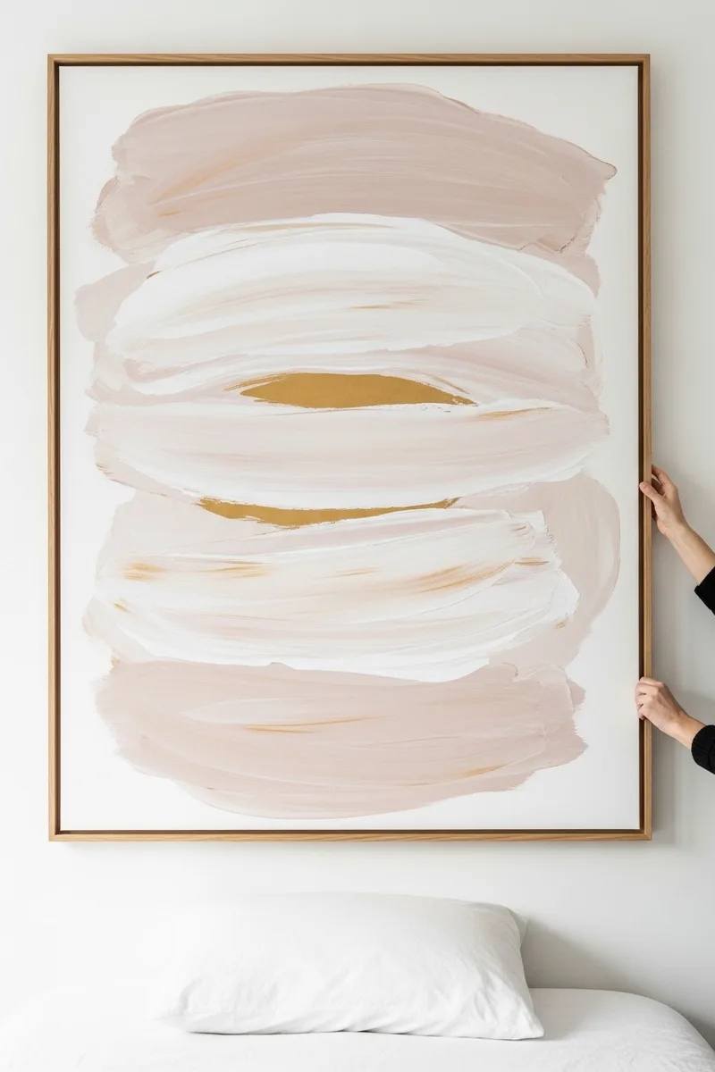 Abstract Blush Wall Art