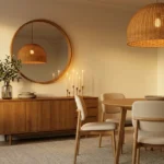 16 Elegant Dining Room Mirror and Light Ideas to Enlarge