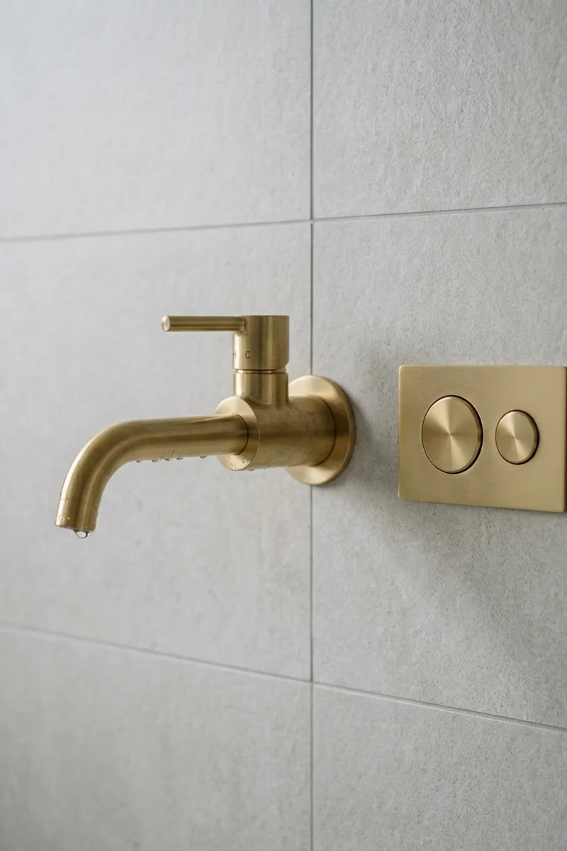 Brushed Gold Hardware