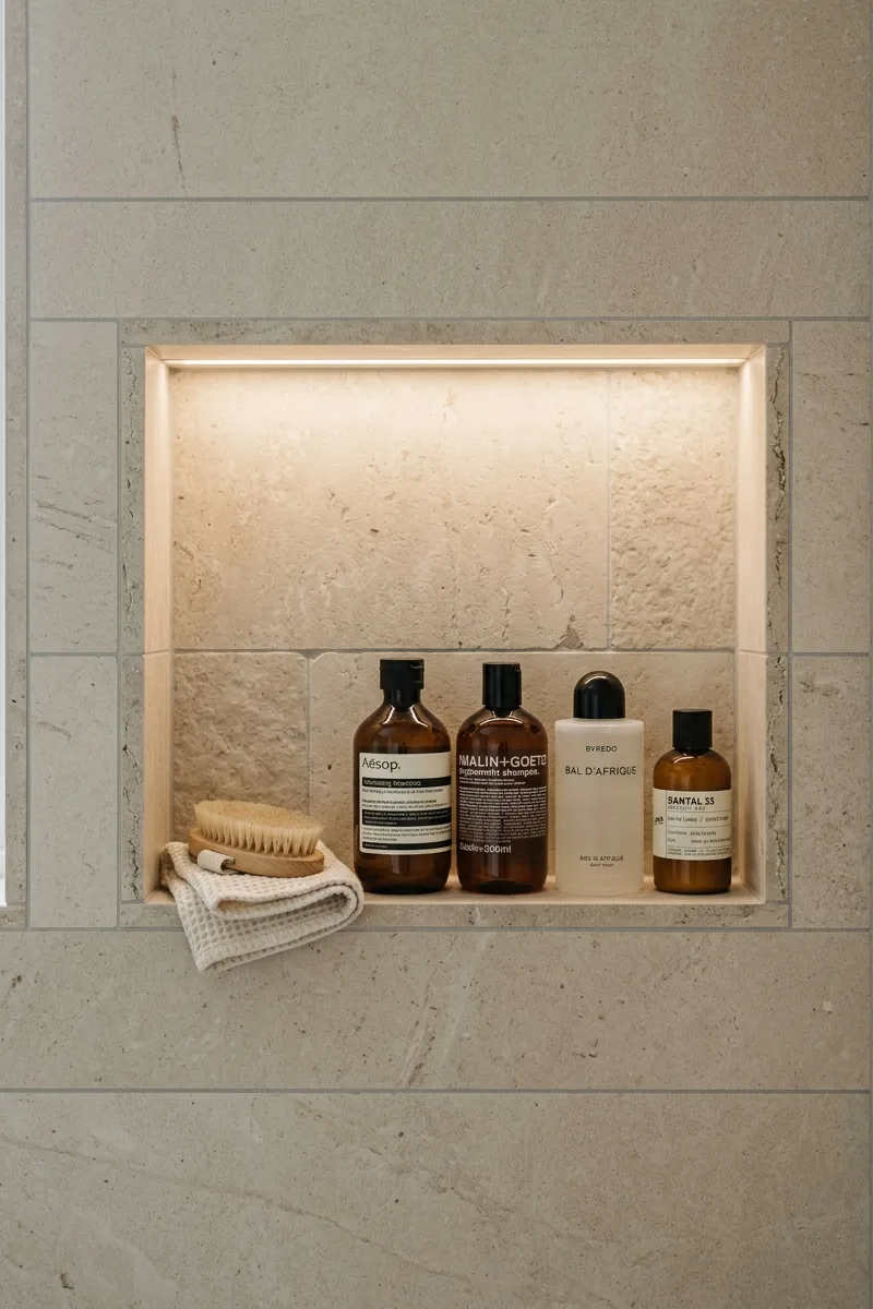 Illuminated Wall Niche