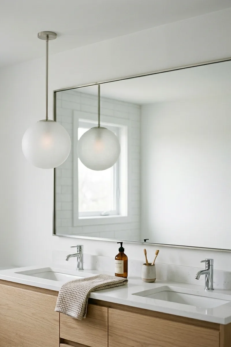 Suspended Globe Pendants