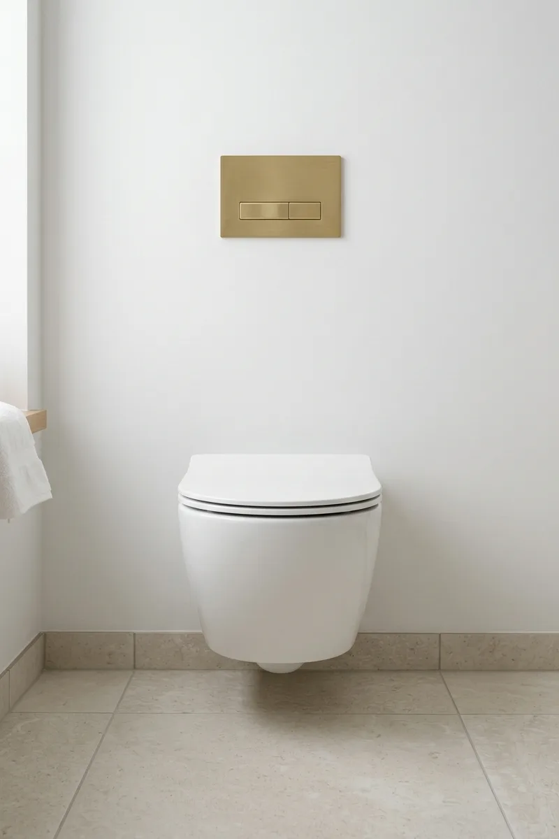 Wall-Mounted Toilet