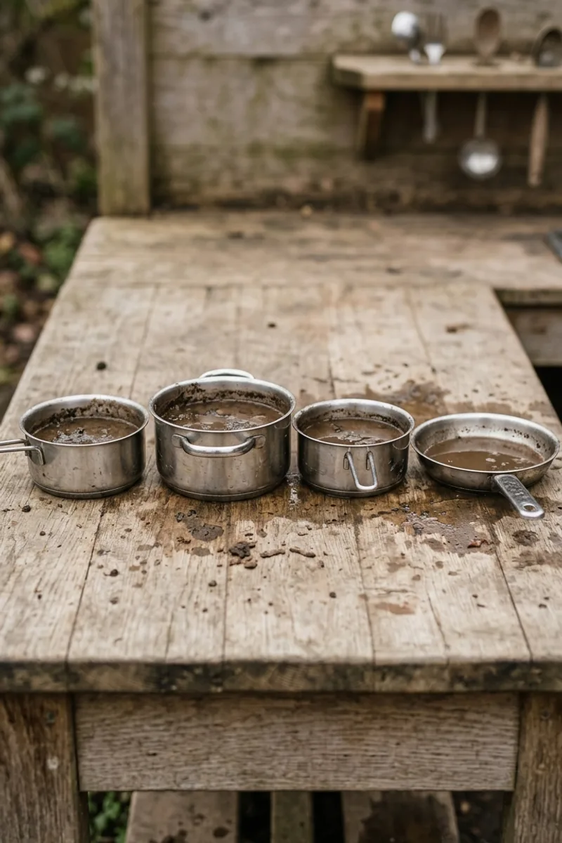 Stainless Steel Pots and Pans