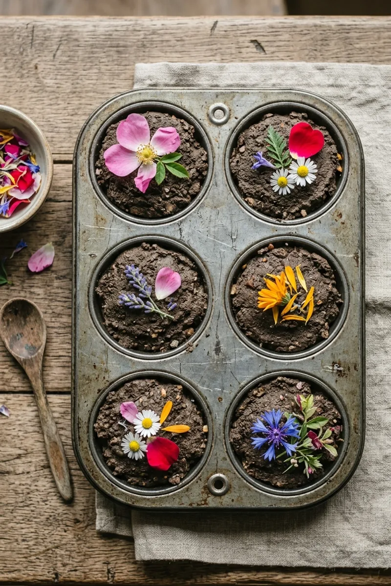 Vintage Metal Muffin Tins